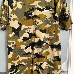 Nike Men's Military Camouflage Jacket
